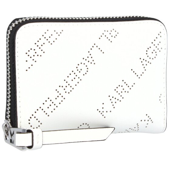 Karl Lagerfeld Punched Geldbörse Leder 10,5 cm