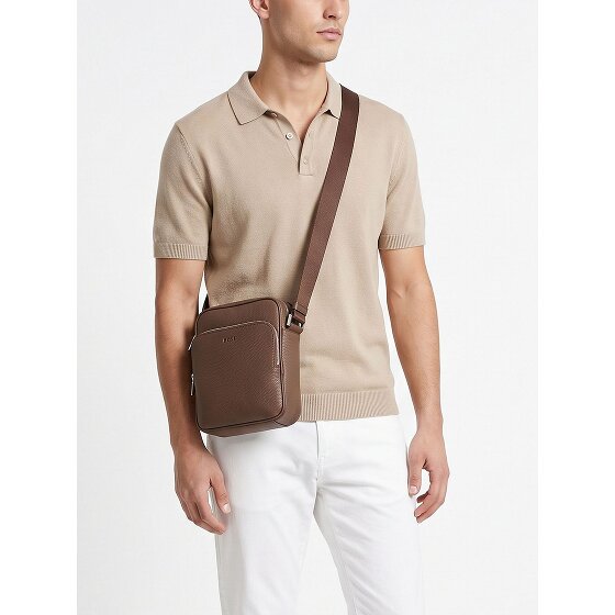 Boss New Crosstown Umhängetasche Leder 24 cm