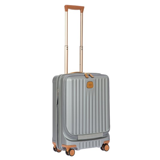Bric's Capri 4 Rollen Kabinentrolley 55 cm Laptopfach mit Dehnfalte