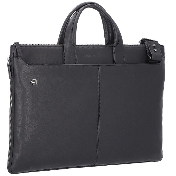Piquadro Black Square Laptoptasche Leder 47 cm