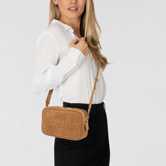 Patrizia Pepe Umhängetasche Leder 24 cm