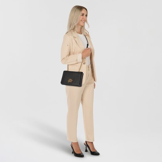 Karl Lagerfeld Autograph Umhängetasche Leder 20 cm Karl Lagerfeld Autograph Umhängetasche Leder 20 cm