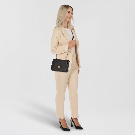 Karl Lagerfeld Autograph Umhängetasche Leder 20 cm