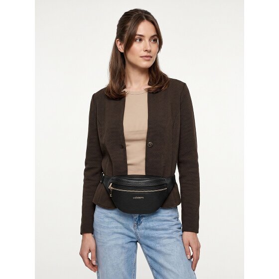 Lazarotti Bologna Leather Double-Zip Gürteltasche Crossbody Leder 25 cm