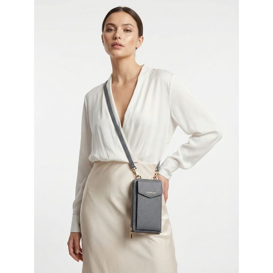 Lazarotti Bologna Leather Zip-Around Geldbörse Handytasche Leder 19 cm