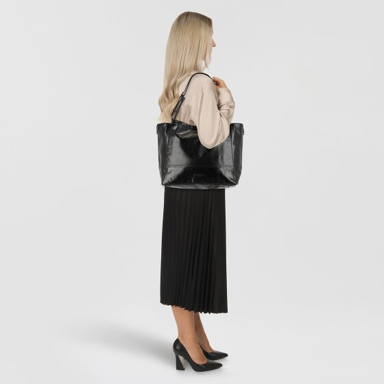 Liebeskind Lou 2 Shopper Tasche Leder 36 cm mit Dehnfalte