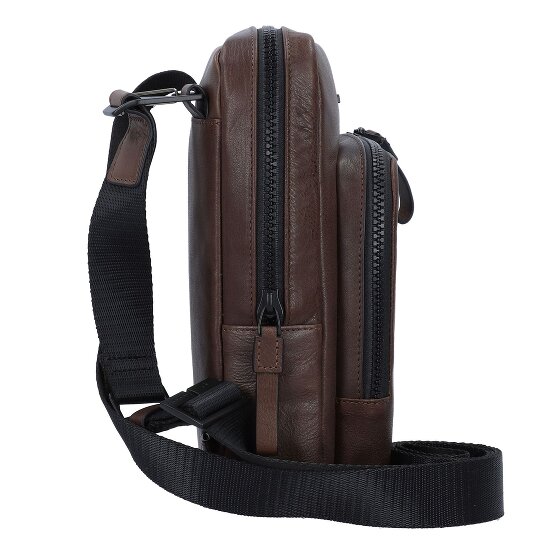 Piquadro Harper Umhängetasche Leder 18 cm