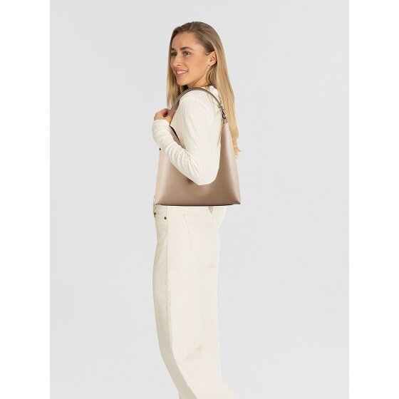 Furla Goccia Schultertasche Leder 30 cm