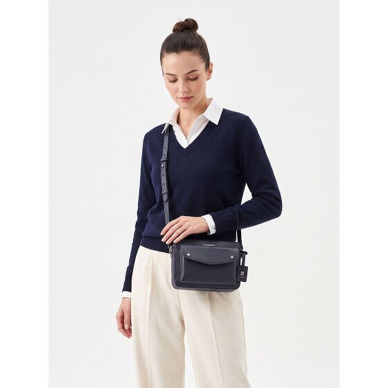 Lazarotti Bologna Leather Umhängetasche Leder 21 cm