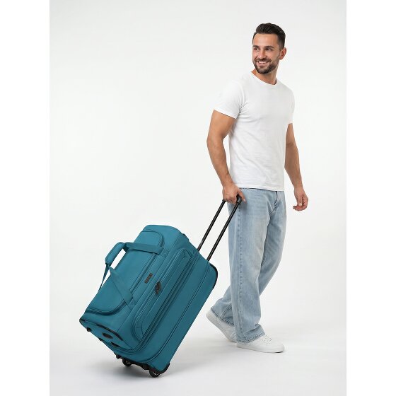 Redolz Duffle Essentials 2-Rollen Reisetasche 55 cm M mit Dehnfalte