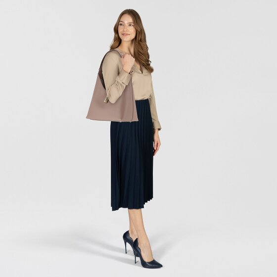 Furla Goccia Schultertasche Leder 30 cm