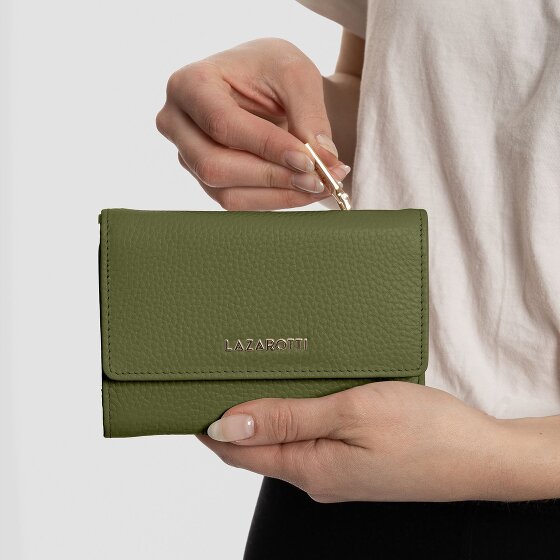 Lazarotti Bologna Leather Geldbörse Leder 14 cm