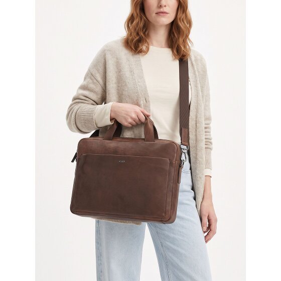 Joop! Teramo Aktentasche Leder 40 cm Laptopfach