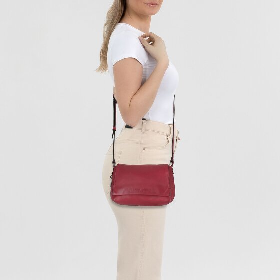 Liebeskind Hera Umhängetasche Leder 22 cm mit Dehnfalte