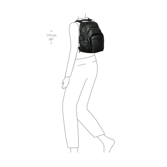 Porsche Design Roadster Business-Rucksack Leder 41 cm Laptopfach
