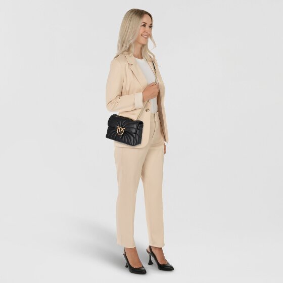 PINKO Love Puff Schultertasche Leder 30 cm