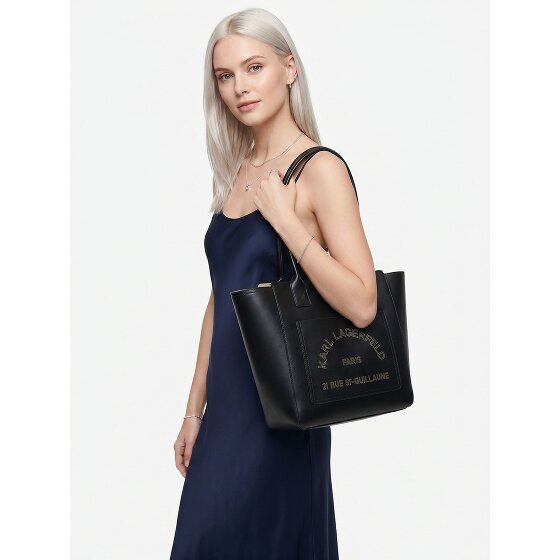 Karl Lagerfeld Daily Schultertasche Leder 36 cm