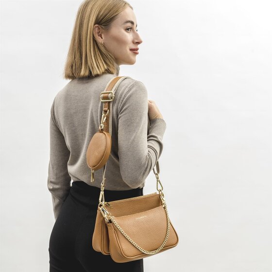Lazarotti Milano Leather Umhängetasche Leder 23 cm