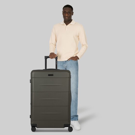 Police London 4 Rollen Trolley 74 cm mit Dehnfalte