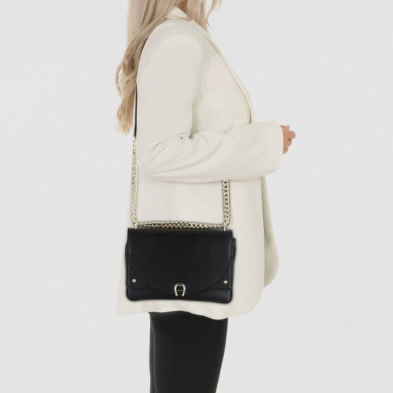 AIGNER Diadora Umhängetasche Leder 25.5 cm