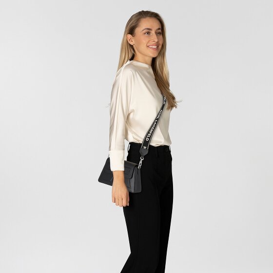 Karl Lagerfeld Ikon Umhängetasche Leder 25 cm