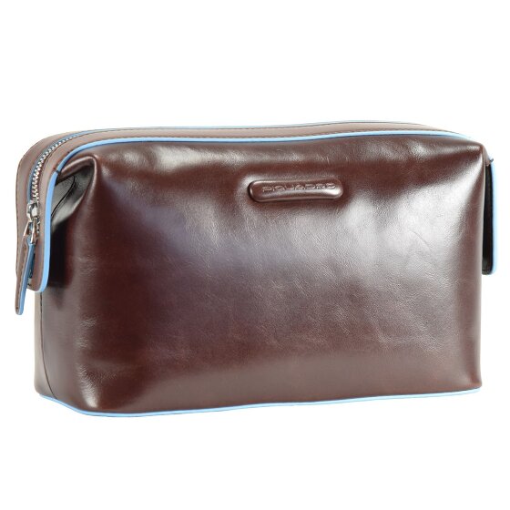 Piquadro Blue Square Kulturbeutel Leder 23 cm