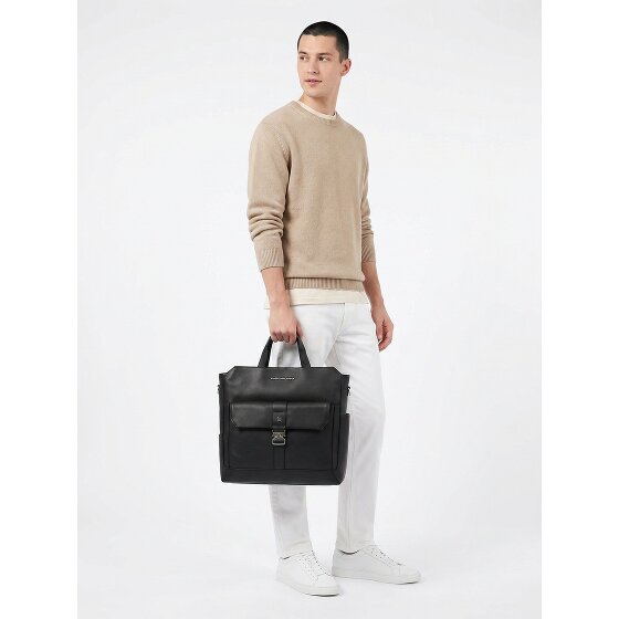 Piquadro Tebe Handtasche Leder 36 cm Laptopfach