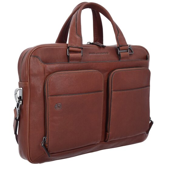 Piquadro Black Square Aktentasche 39 cm Laptopfach