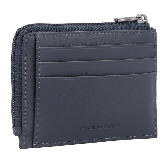 Piquadro Akron Kreditkartenetui RFID Schutz Leder 11.5 cm