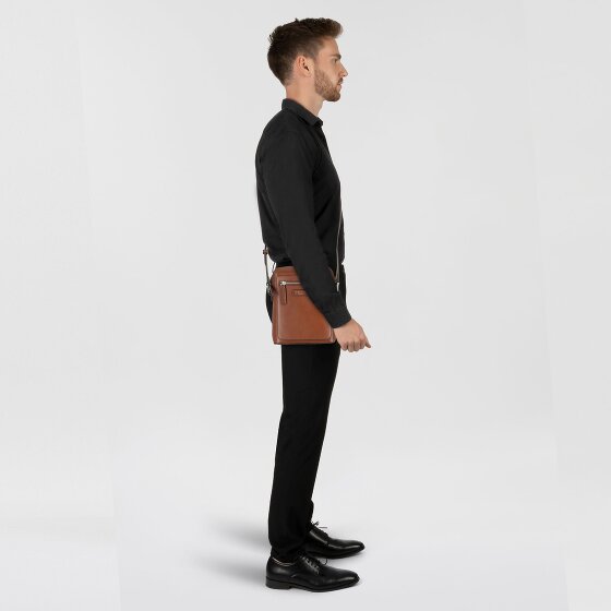 The Bridge Alberto Mini Bag Umhängetasche Leder 18.5 cm