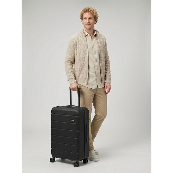 Saxoline Miami 4 Rollen Trolley M 65 cm mit Dehnfalte