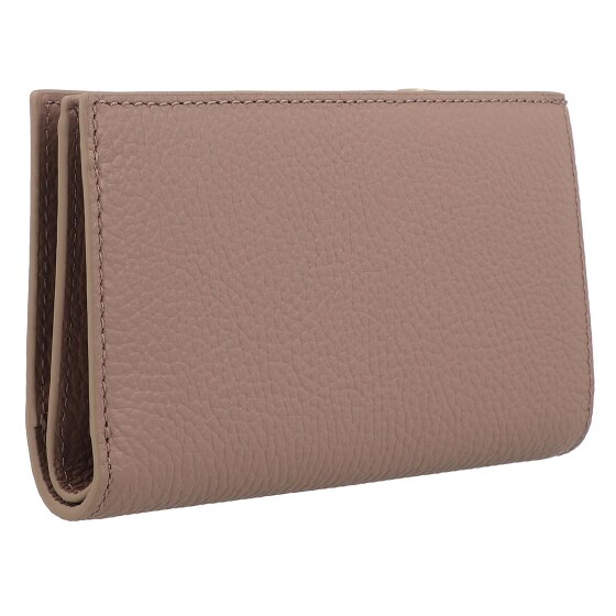 Coccinelle Metallic Geldbörse RFID Schutz Leder 16 cm