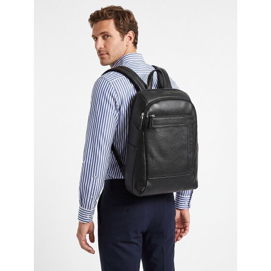 Piquadro Daypack Leder 39 cm Laptopfach