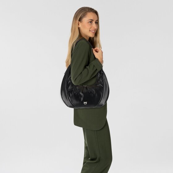 PINKO Slouchy Schultertasche Leder 39 cm