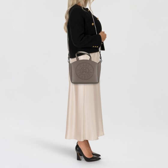 Karl Lagerfeld Circle Shopper Tasche Leder 26 cm