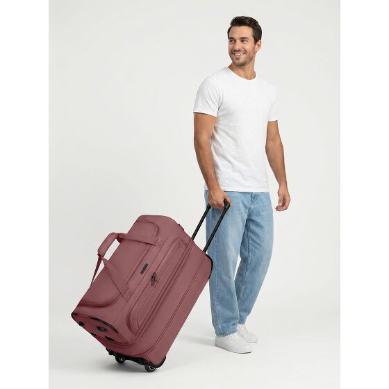 Redolz Duffle Essentials 2-Rollen Reisetasche 55 cm M mit Dehnfalte