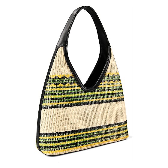 Love Moschino Sunset Stripes Schultertasche 34 cm