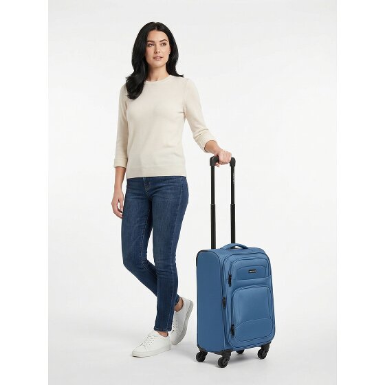 Smartbox Edition 04 4 Rollen Kabinentrolley 55 cm mit Dehnfalte