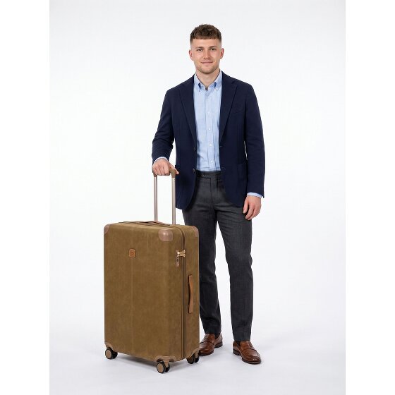 Bric's Life 4 Rollen Trolley L 78 cm mit Dehnfalte