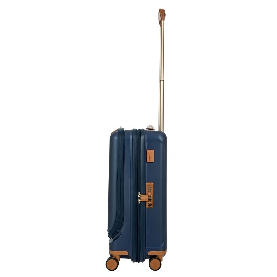 Bric's Capri 4 Rollen Kabinentrolley 55 cm Laptopfach mit Dehnfalte