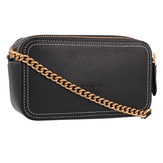 PINKO Carrie Mini Bag Umhängetasche Leder 18 cm
