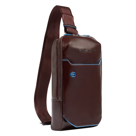 Piquadro Blue Square Sling Bag Leder 25 cm