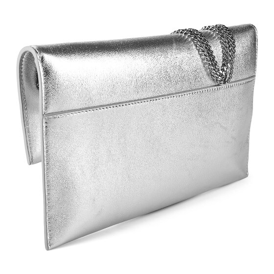 Patrizia Pepe Fly Clutch Tasche Leder 27 cm