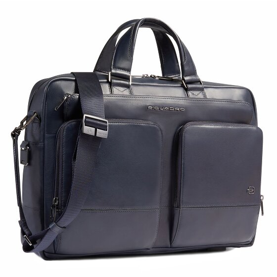 Piquadro Cartel2m Aktentasche Leder 43 cm Laptopfach