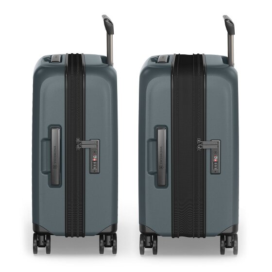 Victorinox Airox Advanced 4 Rollen Kabinentrolley S 55 cm Laptopfach mit Dehnfalte