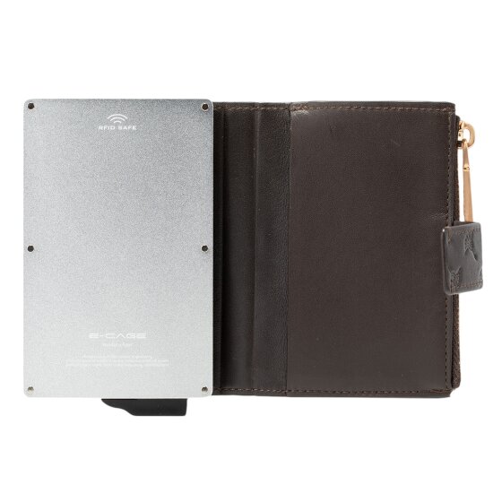 Joop! Leggero Stampa leggero stampa Kreditkartenetui RFID Schutz Leder 7 cm