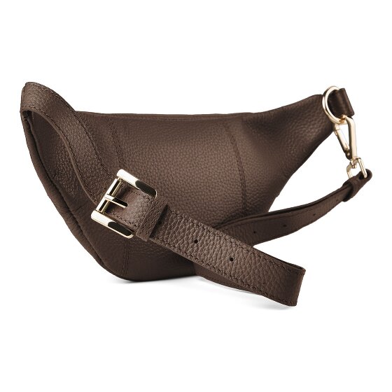 Lazarotti Bologna Leather Double-Zip Gürteltasche Crossbody Leder 25 cm