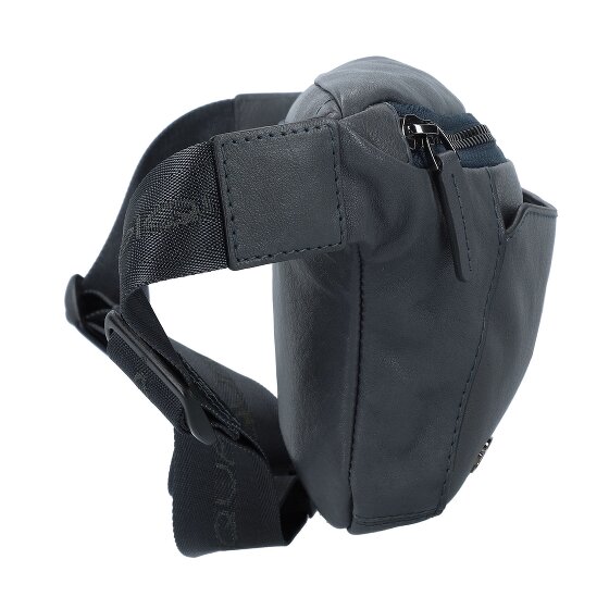 Piquadro Black Square Gürteltasche Leder 31 cm