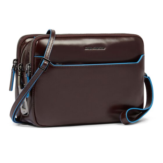 Piquadro Blue Square Umhängetasche Leder 23 cm