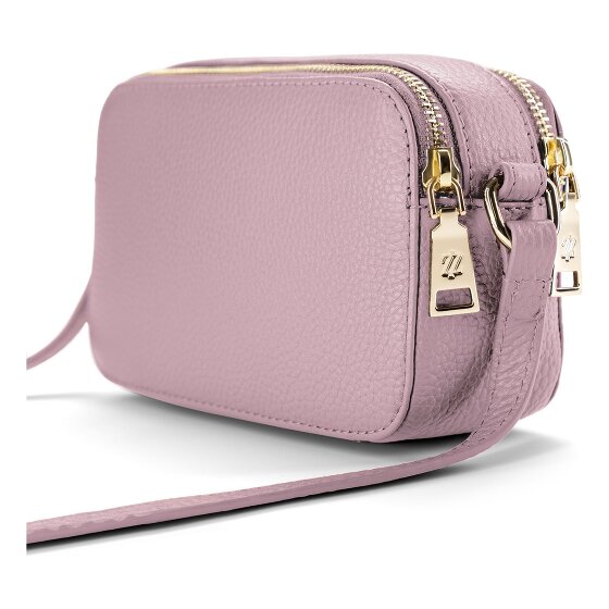 Lazarotti Bologna Leather Umhängetasche Camera-Bag Leder Double-Zip 18 cm
